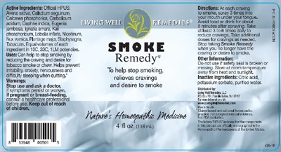 Smoke Remedy (Smoke Remedy 4 Fl. Oz. Bottle Label)
